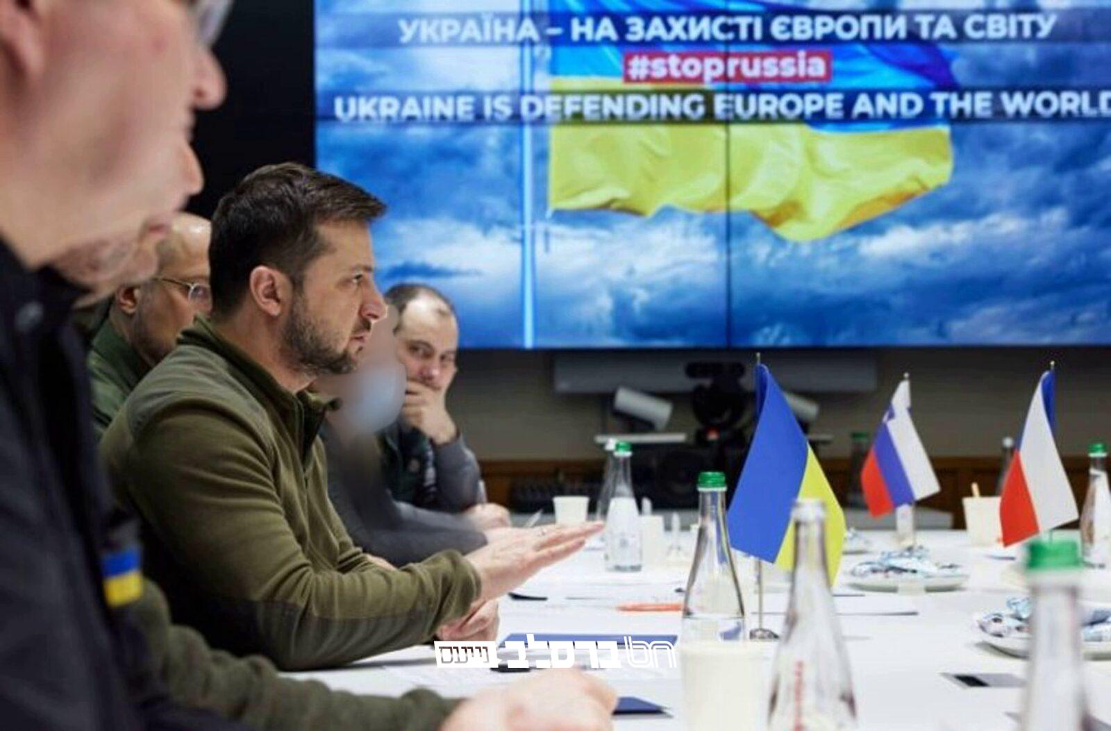 אוקראינה • זלנסקי חתם על אזור נדידה משותף עם האיחוד האירופאי