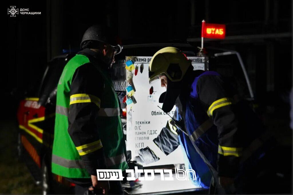 אומן • פגיע ישירה גרמה לעלטה ברובע היהודי